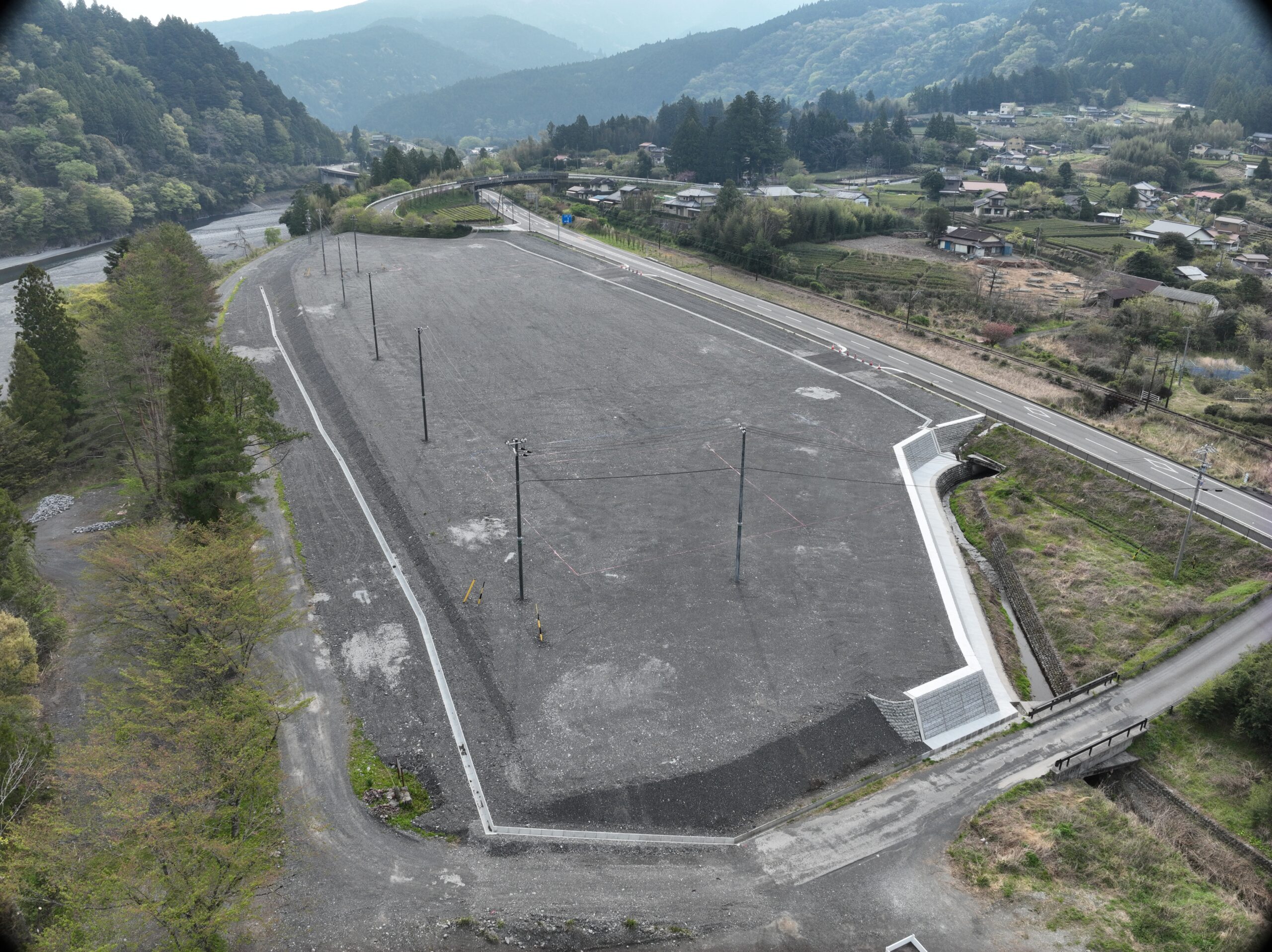 令和6年度　元青部小学校周辺土地整備工事